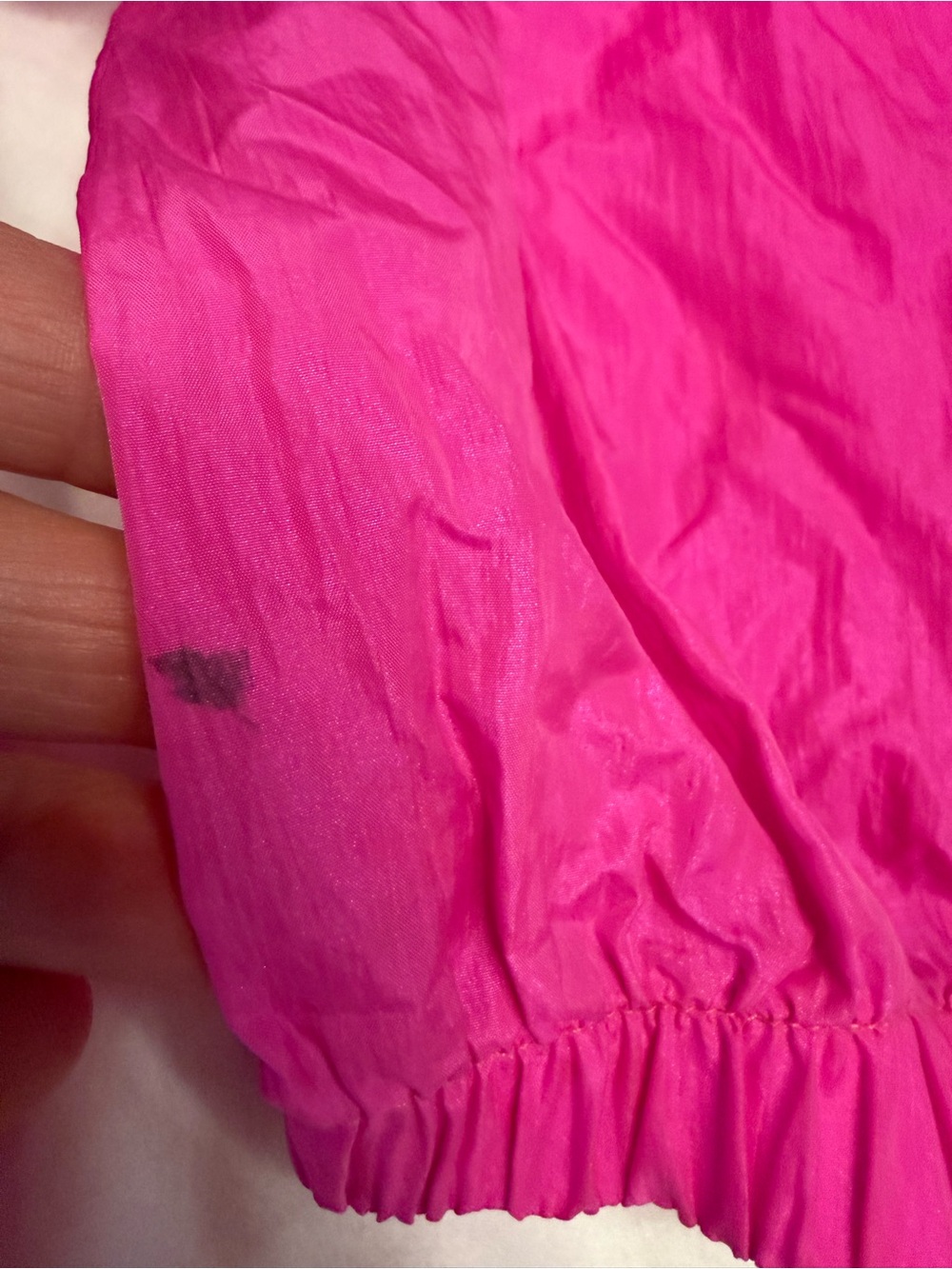Forrester’s Vintage neon pink teal MEDIUM windbreaker jacket colorblock neon - Picture 8 of 10
